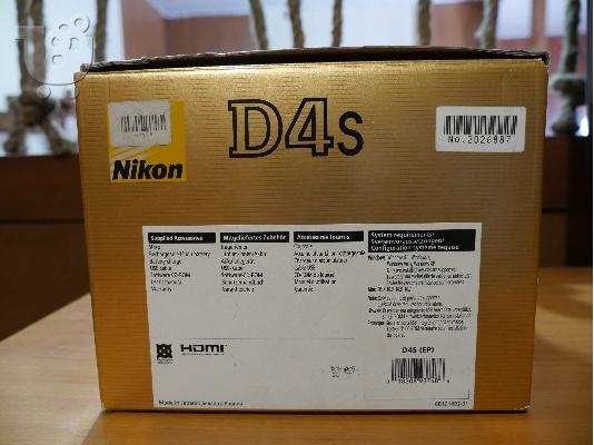 Nikon D4s 16.2MP ψηφιακή φωτογραφική μηχανή SLR φορμά FX σώμα νέα + εγγύηση 3 ετών στο Ηνω...